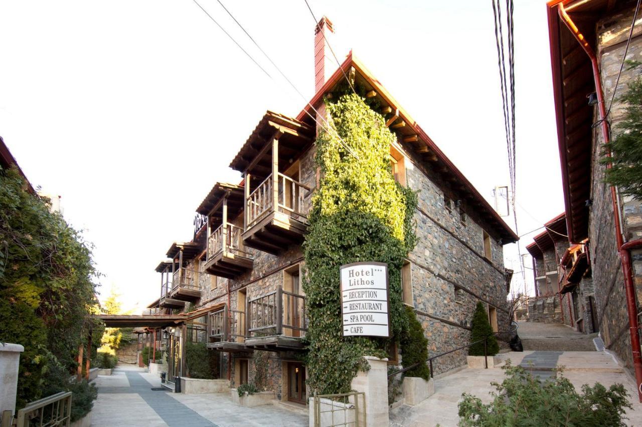 Chalet Lithos Hotell Agios Athanasios  Exteriör bild